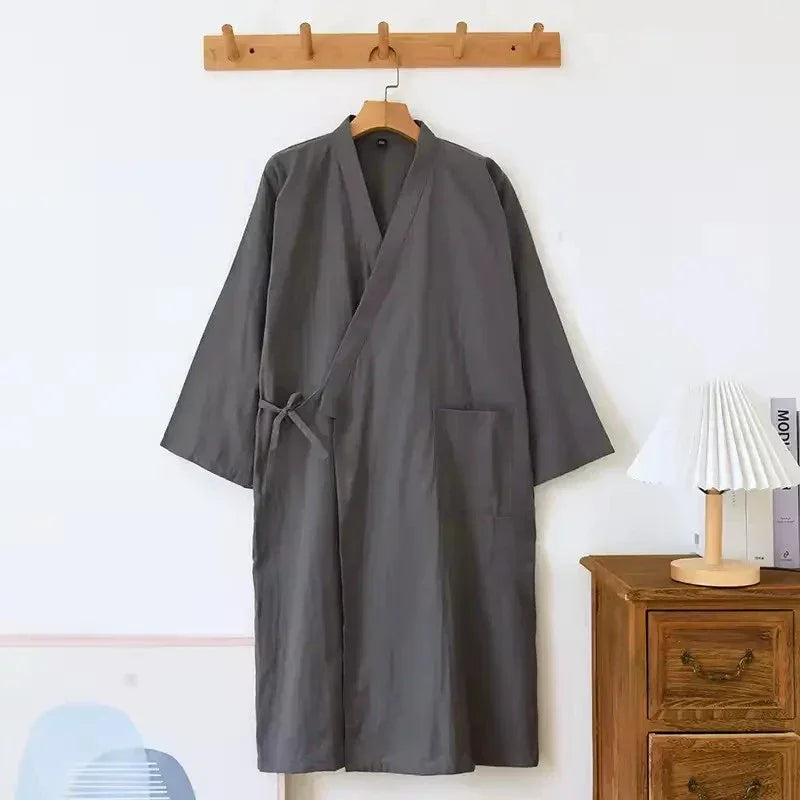 Robe de Chambre Femme Kimono - 100% Coton