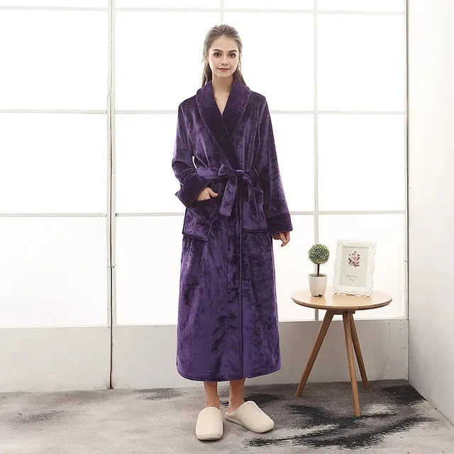 Robe de Chambre Polaire Femme - Ultra Douce