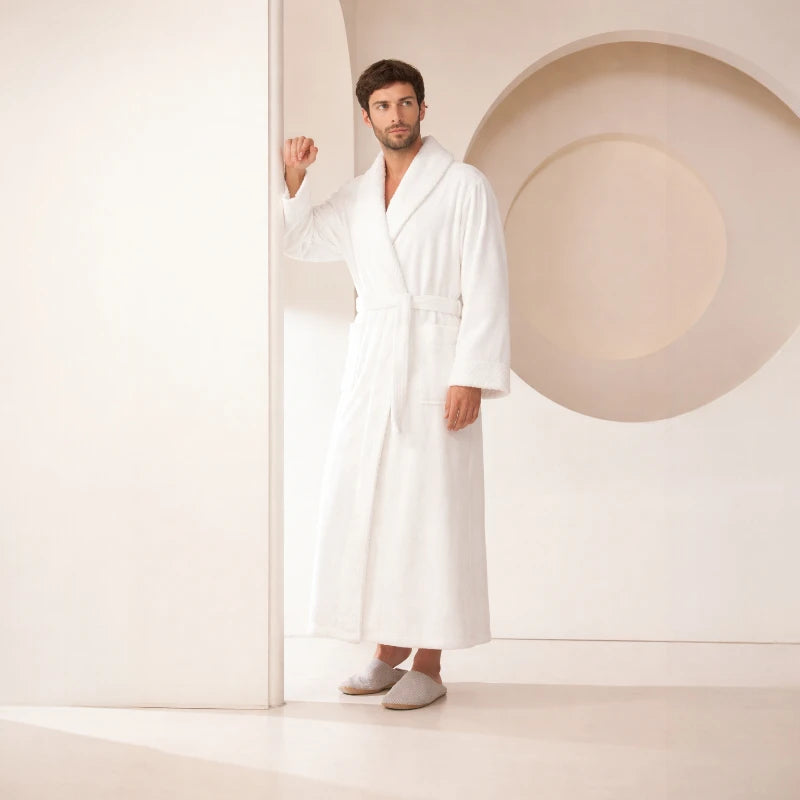 Robe de Chambre Homme Polaire - Douceur Cocooning