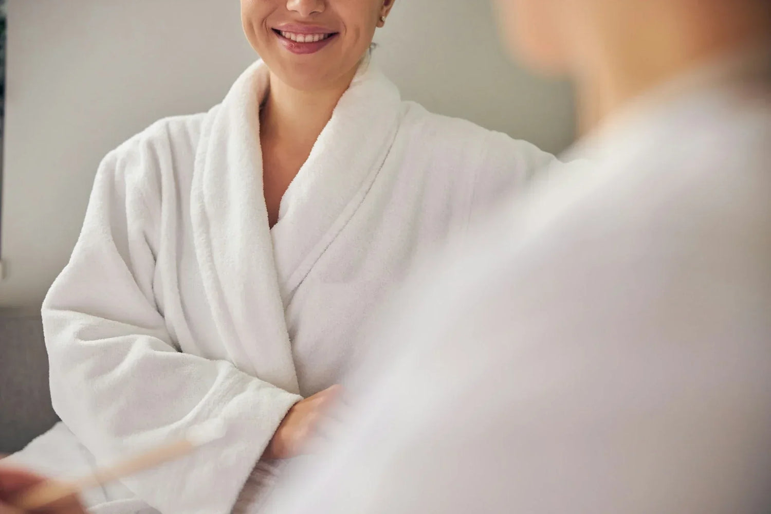Robe de chambre femme coton