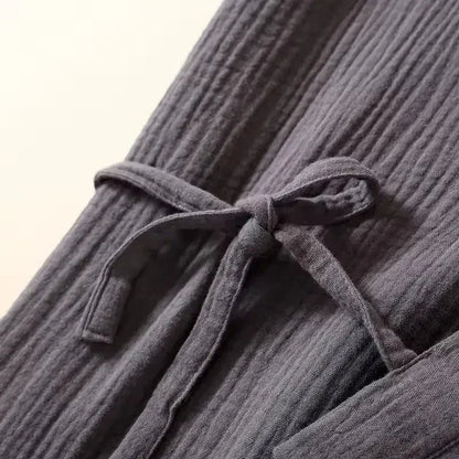 Robe de Chambre Femme Kimono - 100% Coton Unie