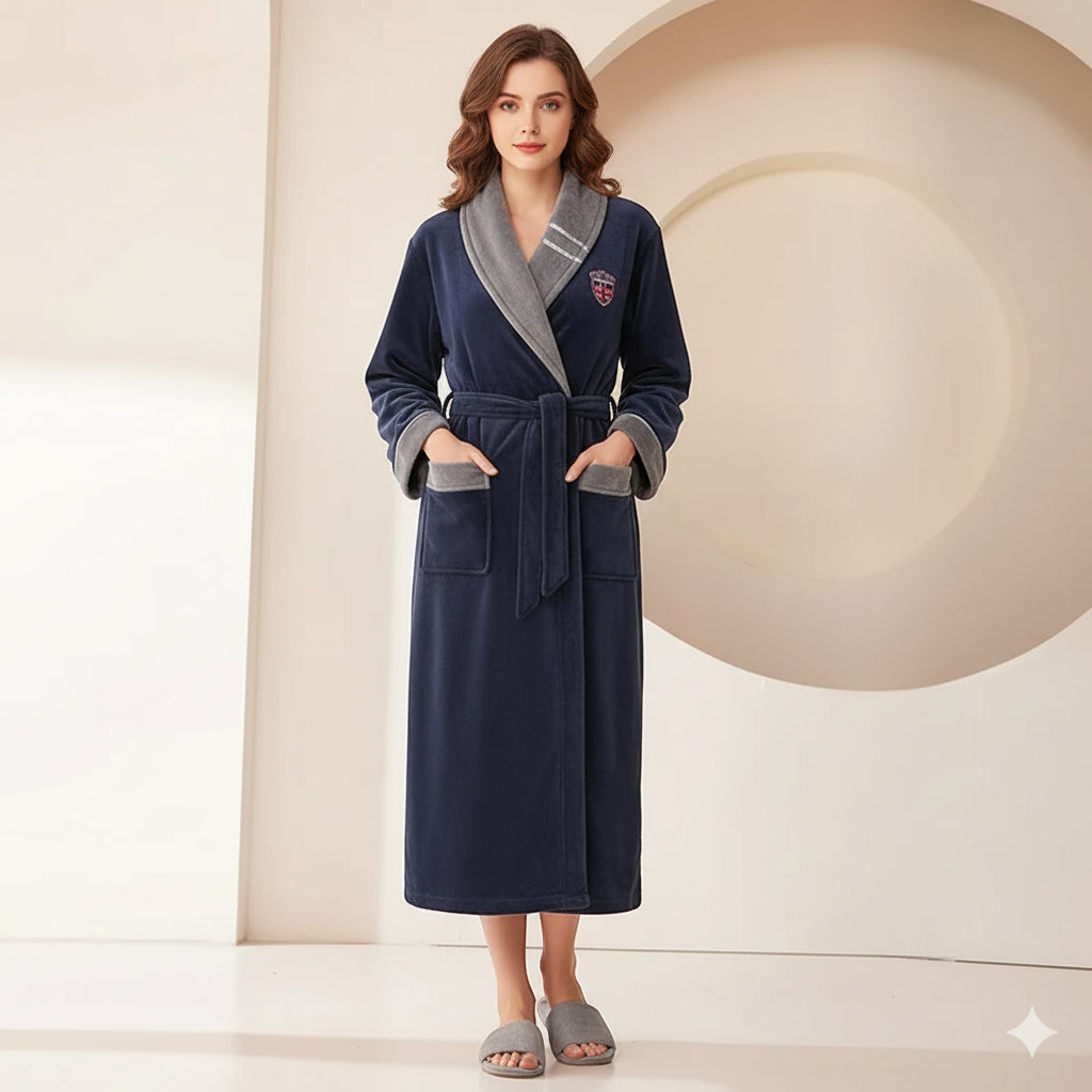 Robe de Chambre Polaire Femme - Mi long