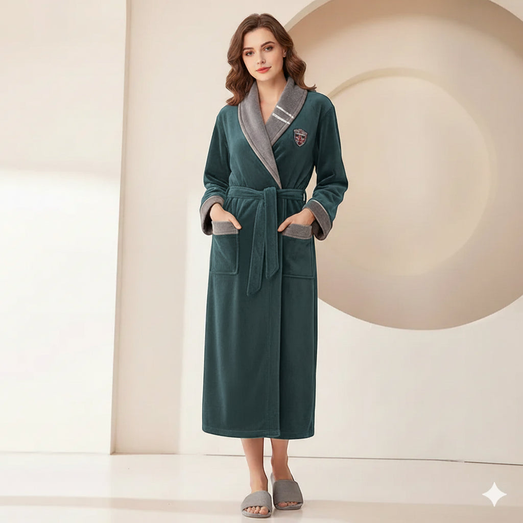 Robe de Chambre Polaire Femme - Mi long