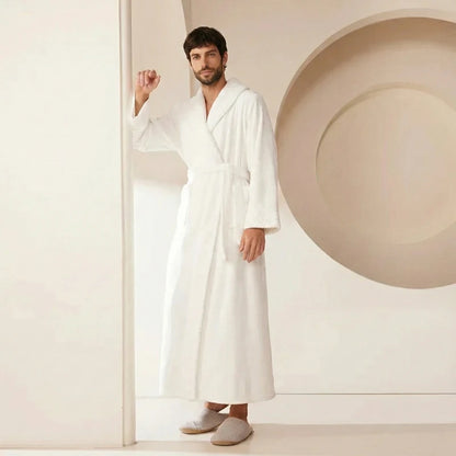 Robe de Chambre Homme Polaire – Confort et Élégance d’Hiver