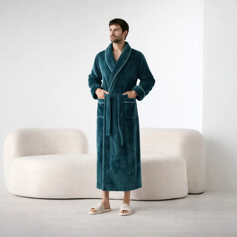 Robe de Chambre Homme Polaire - Confort et élégance