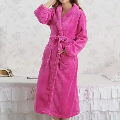 Robe de Chambre Polaire Femme - Cocooning