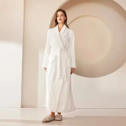 Robe de Chambre Polaire Femme - Longue Kimono