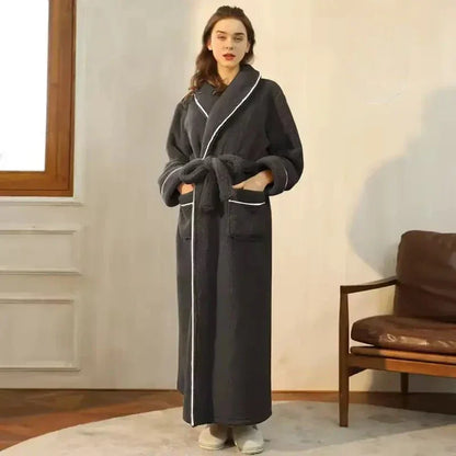 Robe de Chambre Polaire Femme - Longue Kimono