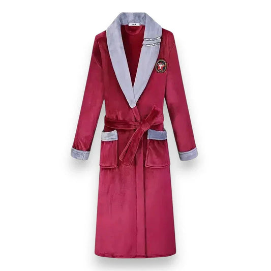 Robe de Chambre Polaire Femme - Mi long