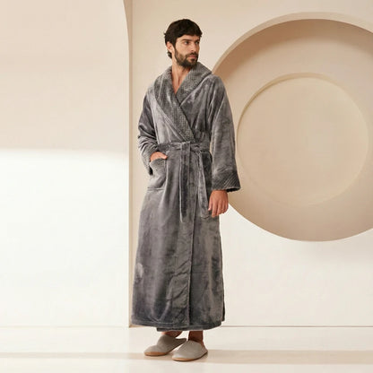 Robe de Chambre Homme Polaire - Douceur Cocooning