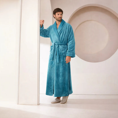 Robe de Chambre Homme Polaire - Douceur Cocooning