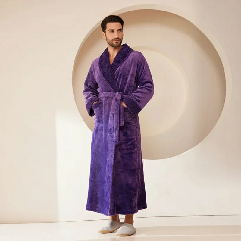 Robe de Chambre Homme Polaire - Douceur Cocooning